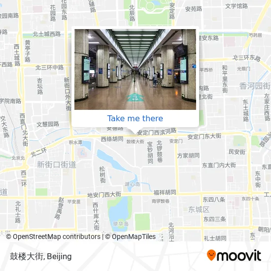 鼓楼大街 map