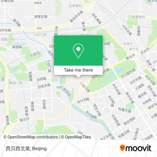 西贝西北菜 map