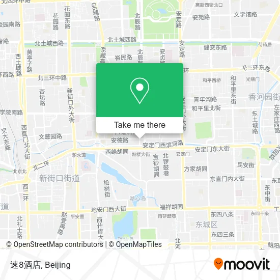 速8酒店 map