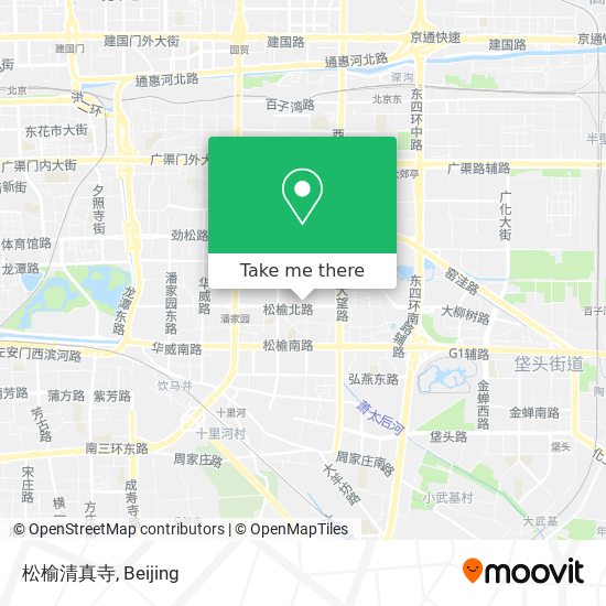松榆清真寺 map