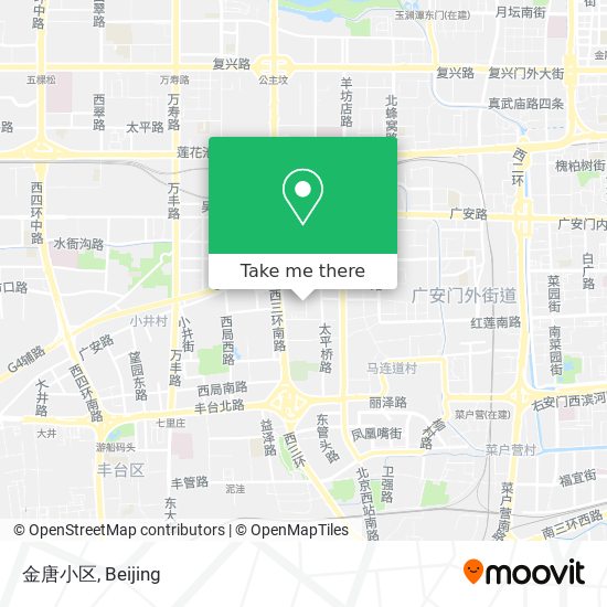 金唐小区 map