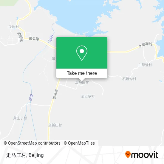 走马庄村 map