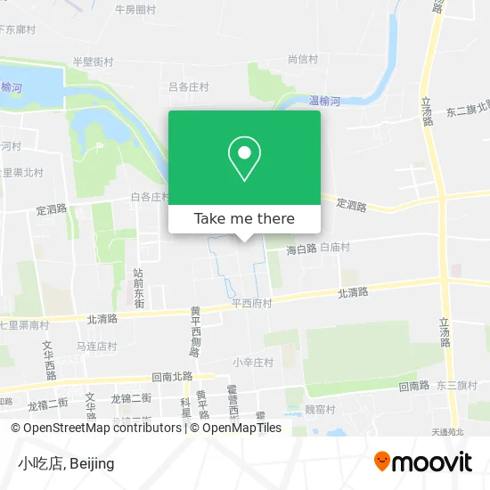 小吃店 map