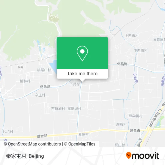 秦家屯村 map