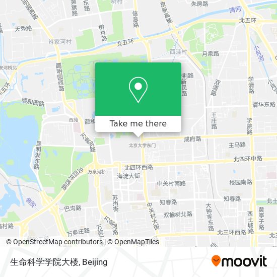 生命科学学院大楼 map