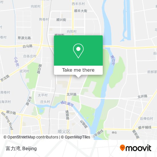 富力湾 map