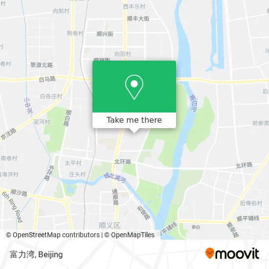 富力湾 map