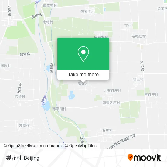 梨花村 map