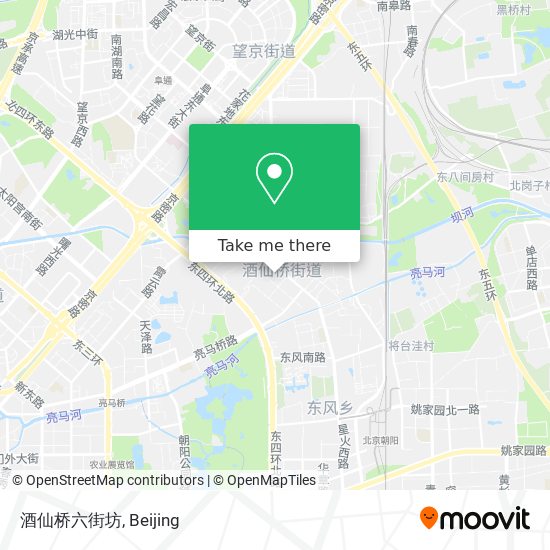 酒仙桥六街坊 map