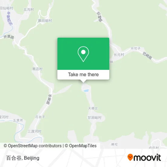 百合谷 map