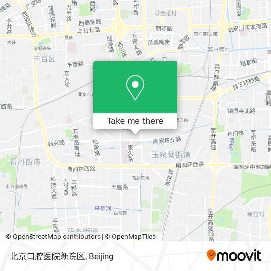 北京口腔医院新院区 map