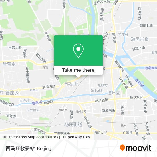 西马庄收费站 map