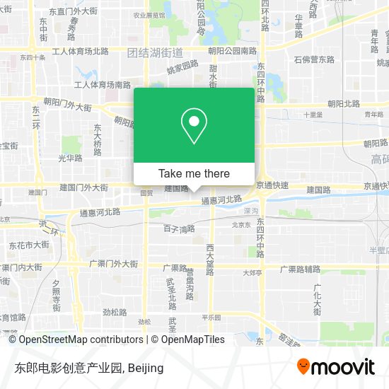 东郎电影创意产业园 map