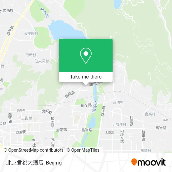 北京君都大酒店 map