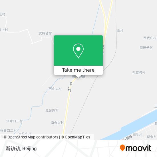 新镇镇 map