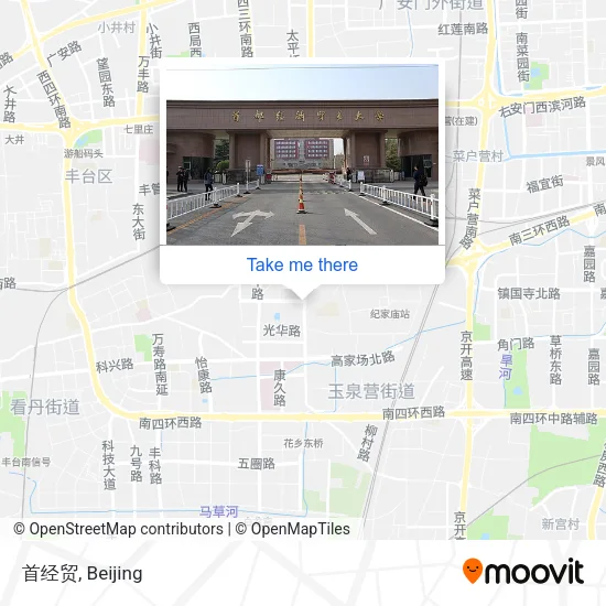 首经贸 map