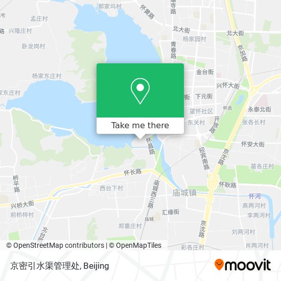 京密引水渠管理处 map