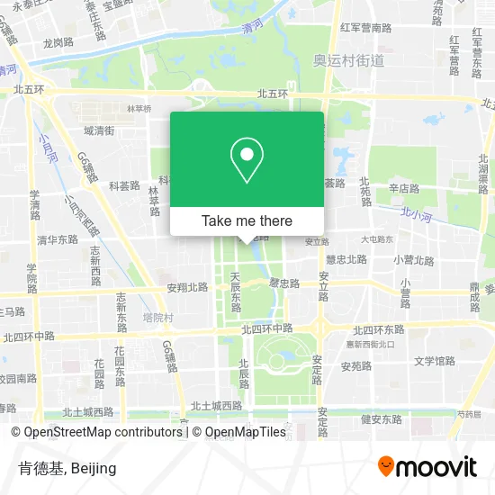 肯德基 map