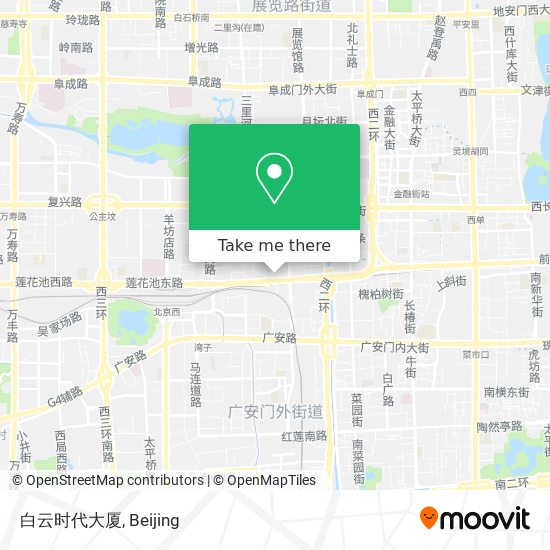 白云时代大厦 map