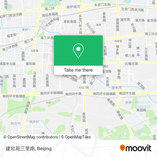 建欣苑三里南 map