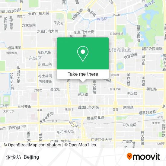 派悦坊 map