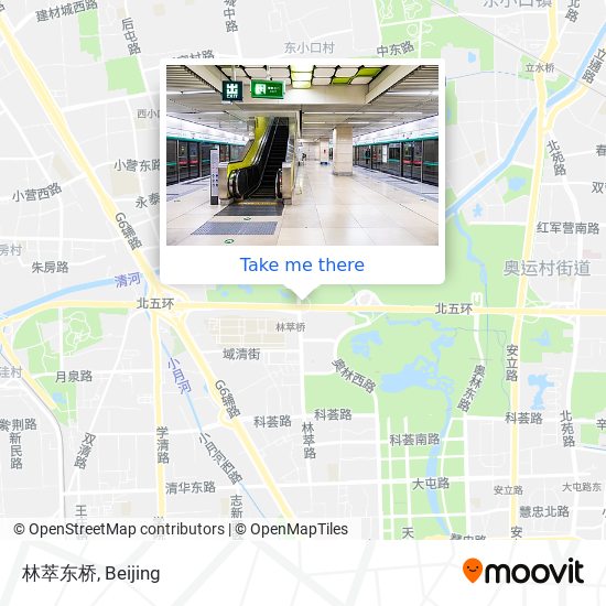 林萃东桥 map