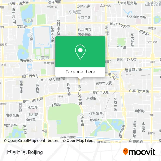 呷哺呷哺 map