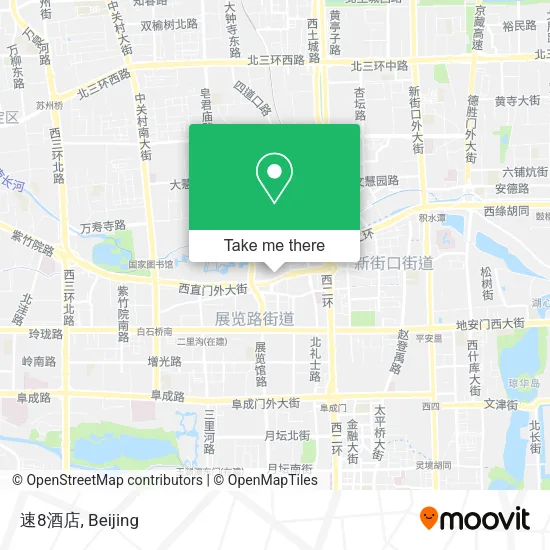 速8酒店 map