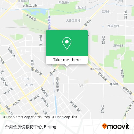 台湖金茂悦接待中心 map