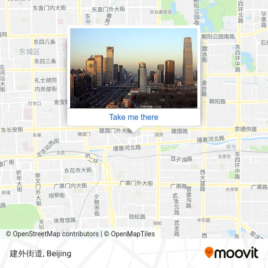 建外街道 map