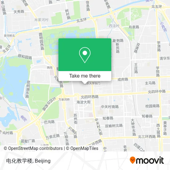 电化教学楼 map