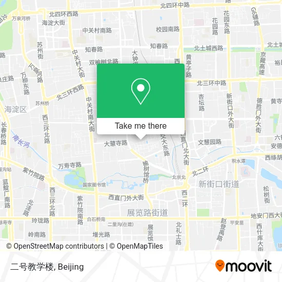 二号教学楼 map