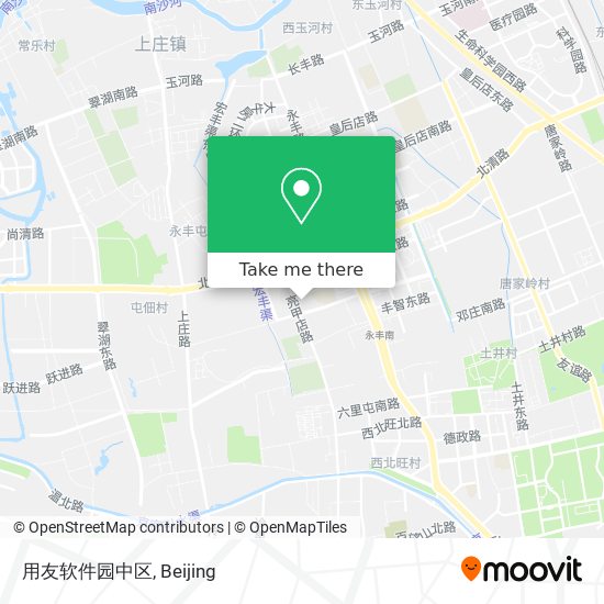 用友软件园中区 map