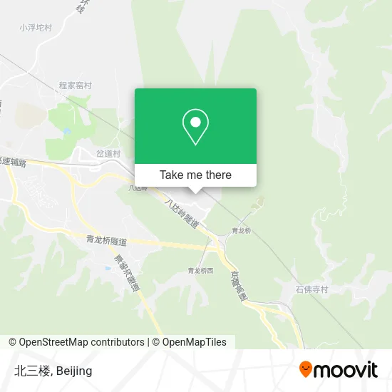 北三楼 map