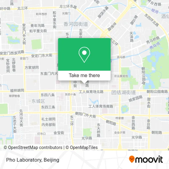 Pho Laboratory map