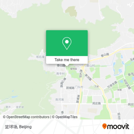 篮球场 map