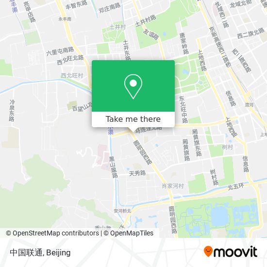 中国联通 map
