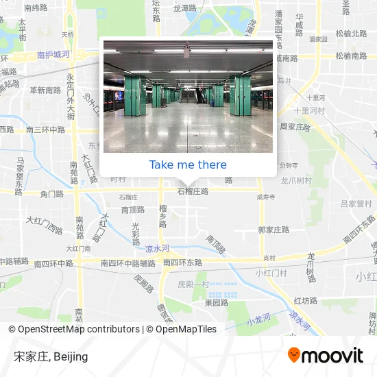 宋家庄 map