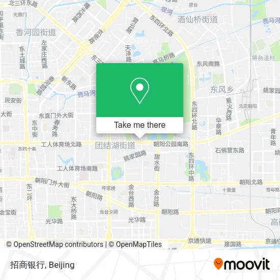 招商银行 map