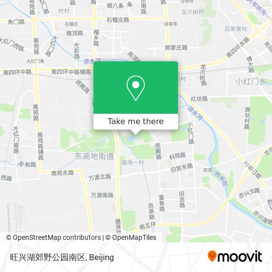 旺兴湖郊野公园南区 map