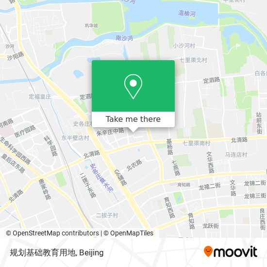 规划基础教育用地 map