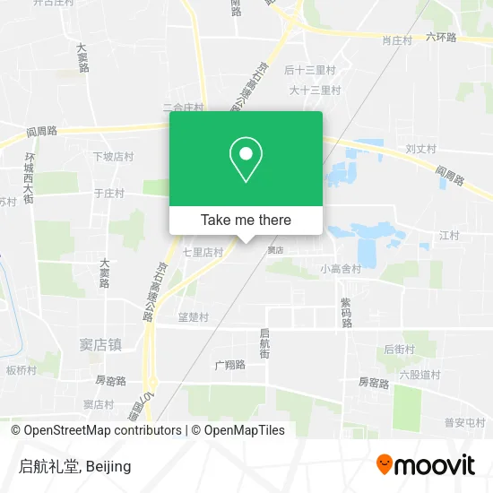 启航礼堂 map