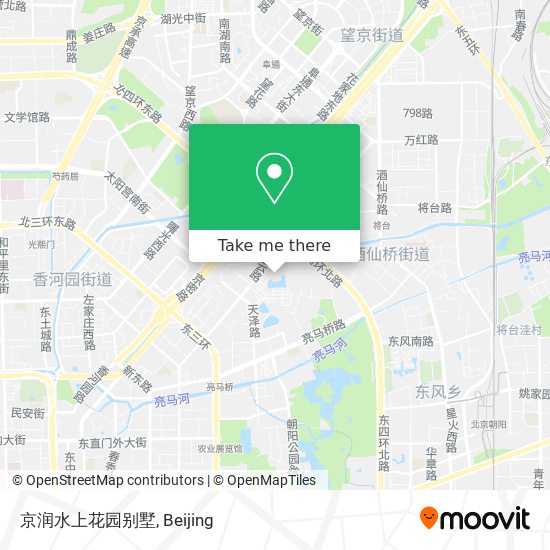 京润水上花园别墅 map