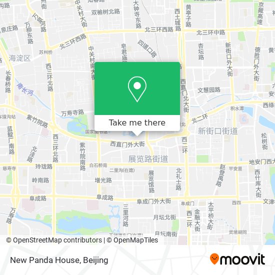 New Panda House map