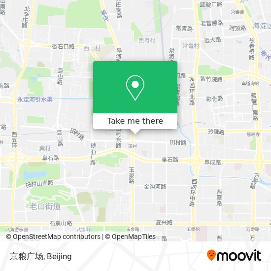 京粮广场 map