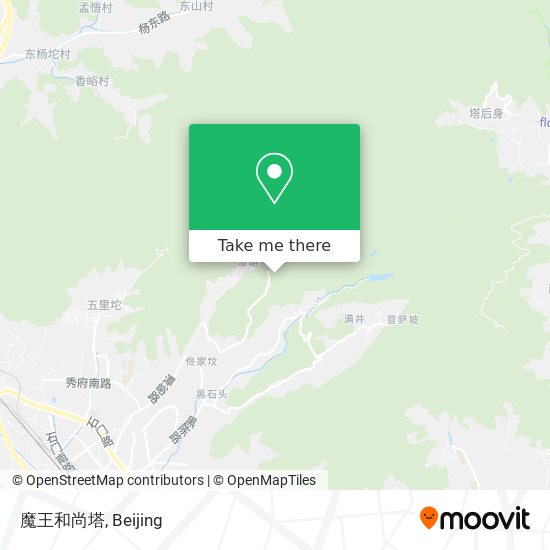 魔王和尚塔 map