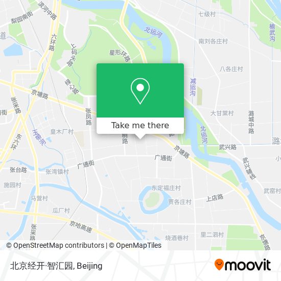 北京经开·智汇园 map