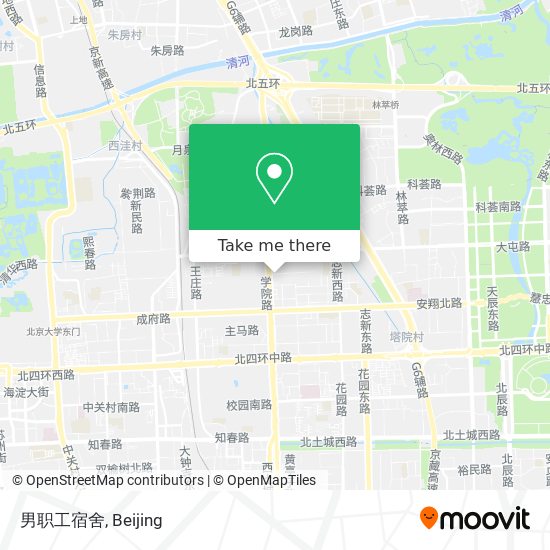 男职工宿舍 map