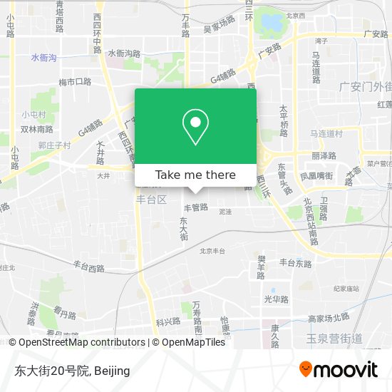 东大街20号院 map