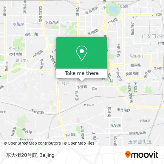 东大街20号院 map